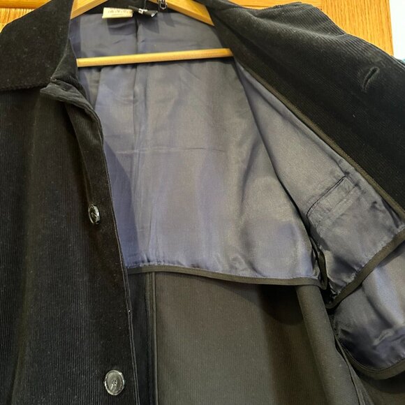 Champion x Clothsurgeon Black Corduroy Logo Embroidered Coat - Men's Medium - Picture 4 of 11